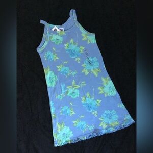 Hawaiian floral tank dress, Gap Kids, M (7/8), NWT